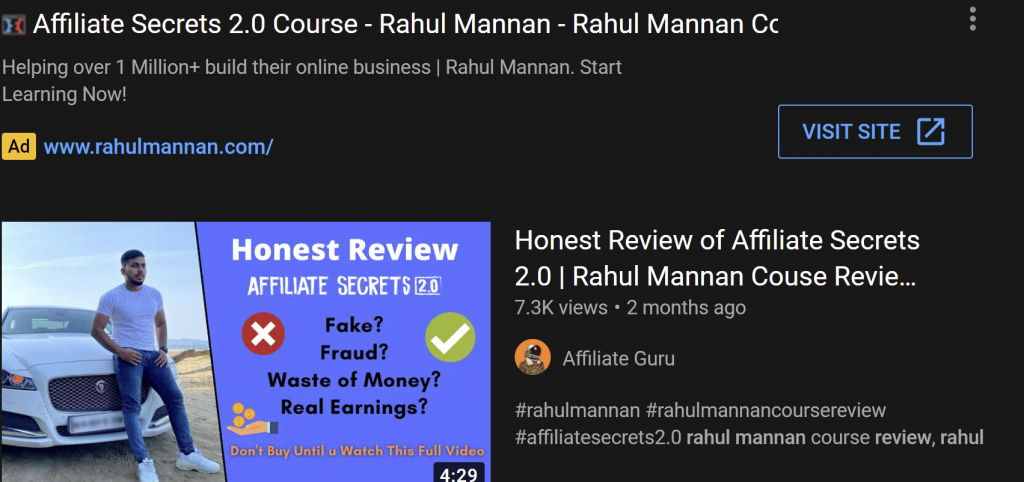 Rahul Fake Reviews