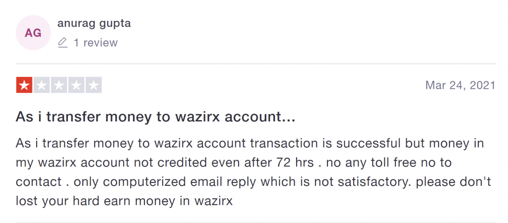 WazirX Review 2021 Scam 35