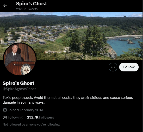 Spiro Agnews Ghost