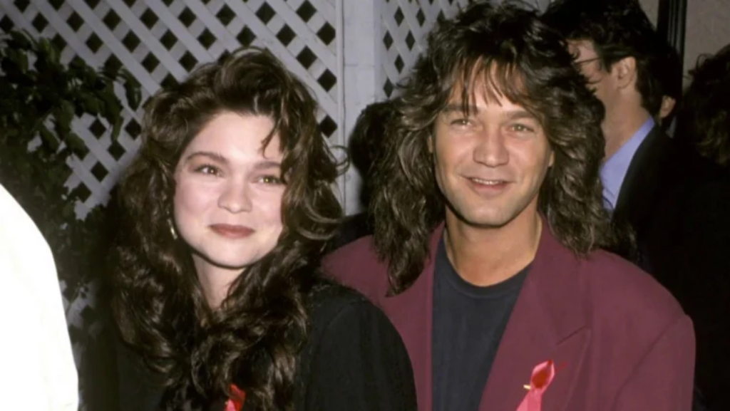 Valerie Bertinelli with her ex-husband Eddie Van Halen 