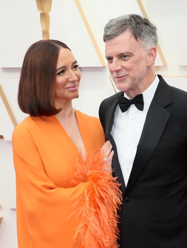 Maya Rudolph with her husband Paul Thomas Anderson