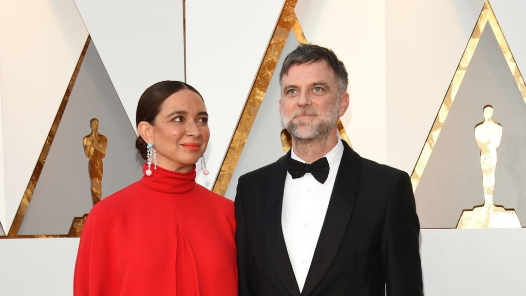Maya Rudolph with her husband Paul Thomas Anderson