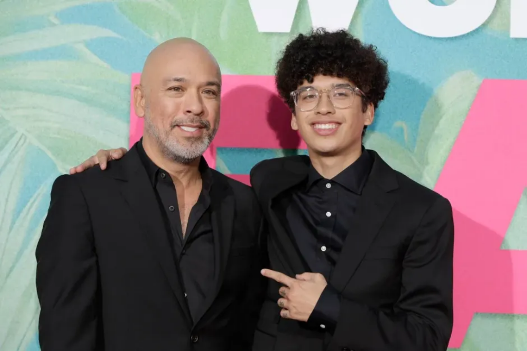 Jo Koy with his Son